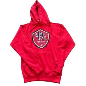 A94-Red 49er Faithfuls hoodie #hoodie #49ers #nfl #sanfrancisco